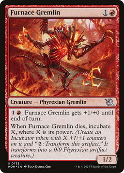 Furnace Gremlin (MOM-139) - March of the Machine Foil