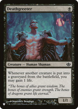 Deathgreeter (LIST-33/63) - The List