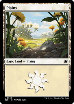 Plains (0369) (BLB-369) - Bloomburrow Foil