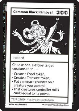 Common Black Removal (MB2PC-) - Mystery Booster 2
