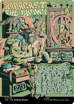 Radagast the Brown (Borderless Poster) (LTR-740) - The Lord of the Rings: Tales of Middle-earth