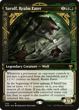 Sarulf, Realm Eater (Showcase) (KHM-330) - Kaldheim: (Showcase)