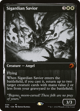 Sigardian Savior (DBL-034) - Innistrad: Double Feature