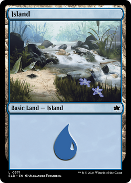 Island (0371) (BLB-371) - Bloomburrow Foil