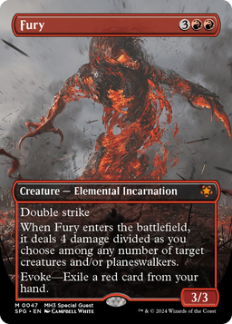 Fury (Borderless) (SPG-047) - Special Guests Foil