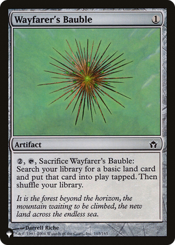 Wayfarer's Bauble (LIST-165/165) - The List