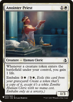 Anointer Priest (LIST-003/269) - The List