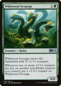 Wildwood Scourge (M21-214) - Core Set 2021 Foil
