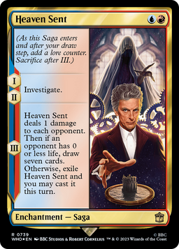 Heaven Sent (Surge Foil) (WHO-739) - Doctor Who Foil