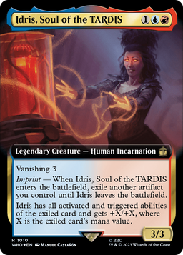 Idris, Soul of the TARDIS (Extended Art) (Surge Foil) (WHO-1010) - Doctor Who: (Extended Art) Foil