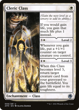 Cleric Class (AFR-006) - Adventures in the Forgotten Realms