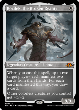 Kozilek, the Broken Reality (Foil Etched) (MH3-475) - Modern Horizons 3 Foil