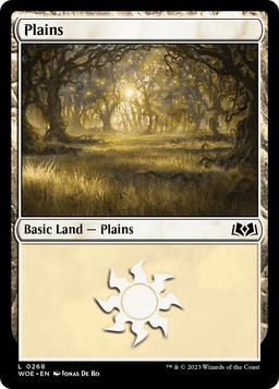Plains (0268) (WOE-268) - Wilds of Eldraine