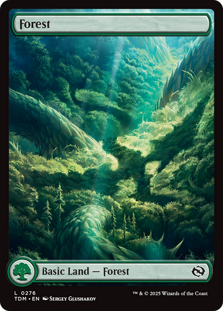 Forest (0276) (TDM-276) - Tarkir: Dragonstorm
