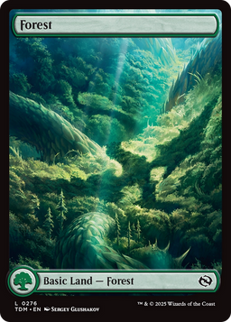 Forest (0276) (TDM-276) - Tarkir: Dragonstorm
