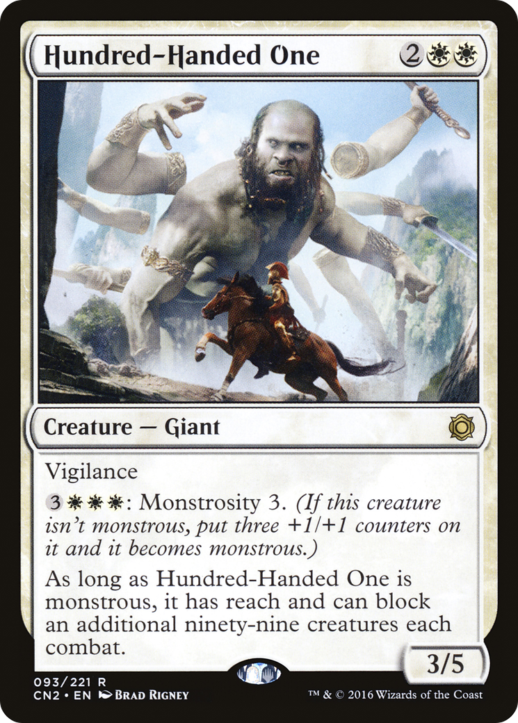 Hundred-Handed One (CN2-093) - Conspiracy: Take the Crown