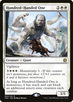 Hundred-Handed One (CN2-093) - Conspiracy: Take the Crown