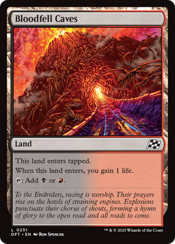 Bloodfell Caves (DFT-251) - Aetherdrift Foil