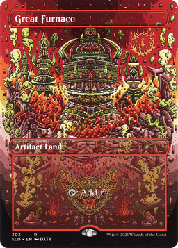 Great Furnace (SLD-303) - Secret Lair Drop (Borderless) Foil