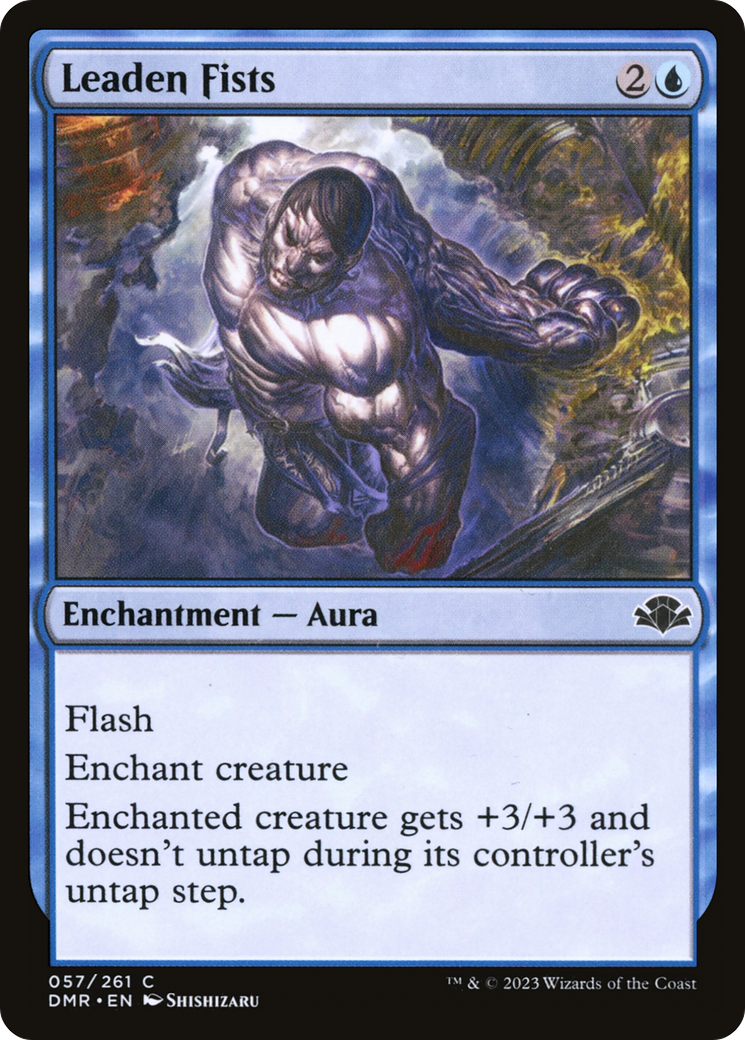 Leaden Fists (DMR-057) - Dominaria Remastered Foil