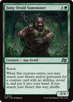 Fang-Druid Summoner (DFT-163) - Aetherdrift