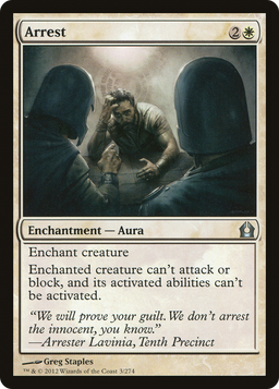 Arrest (RTR-003) - Return to Ravnica Foil