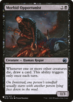 Morbid Opportunist (LIST-113/277) - The List