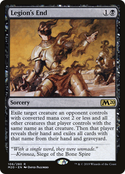 Legion's End (M20-106) - Core Set 2020
