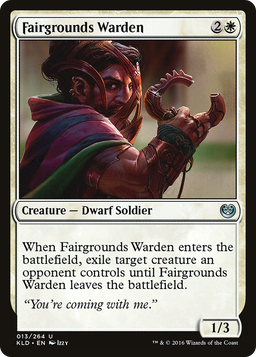 Fairgrounds Warden (KLD-013) - Kaladesh