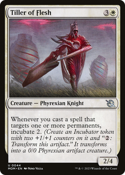 Tiller of Flesh (MOM-044) - March of the Machine Foil