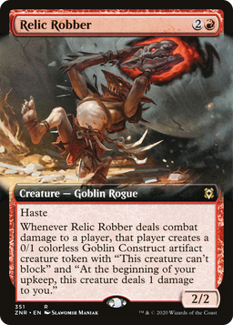 Relic Robber (Extended Art) (ZNR-351) - Zendikar Rising: (Extended Art)