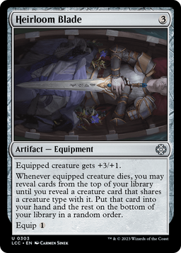 Heirloom Blade (LCC-303) - The Lost Caverns of Ixalan Commander