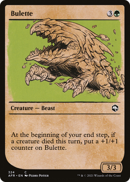 Bulette (Showcase) (AFR-324) - Adventures in the Forgotten Realms: (Showcase) Foil
