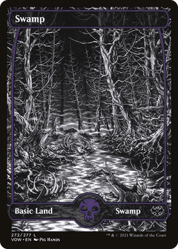 Swamp (272) (VOW-272) - Innistrad: Crimson Vow: (Showcase)