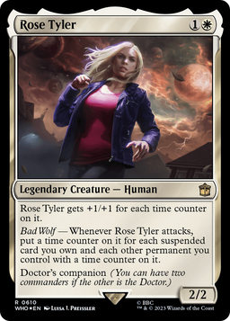 Rose Tyler (Surge Foil) (WHO-610) - Doctor Who Foil