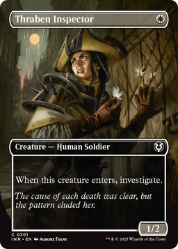Thraben Inspector (Borderless) (INR-301) - Innistrad Remastered