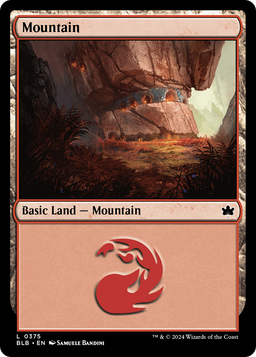 Mountain (0375) (BLB-375) - Bloomburrow Foil