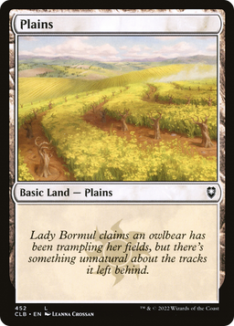 Plains (452) (CLB-452) - Commander Legends: Battle for Baldur's Gate Foil
