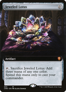 Jeweled Lotus (Extended Art) (CMR-695) - Commander Legends: (Extended Art)
