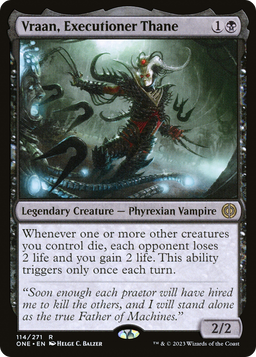 Vraan, Executioner Thane (ONE-114) - Phyrexia: All Will Be One