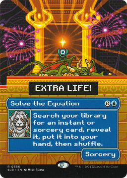 Solve the Equation (0886) (SLD-886) - Secret Lair Drop Series (Borderless)