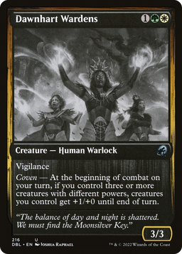 Dawnhart Wardens (DBL-216) - Innistrad: Double Feature