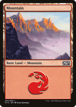 Mountain (265) (M15-265) - Magic 2015