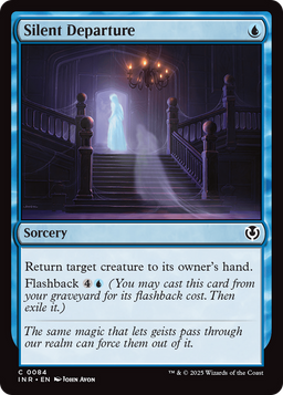 Silent Departure (INR-084) - Innistrad Remastered Foil
