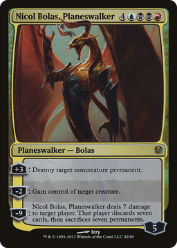 Nicol Bolas, Planeswalker (DDH-042) - Duel Decks: Ajani vs. Nicol Bolas