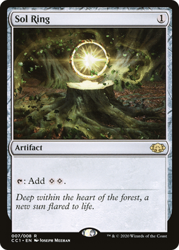Sol Ring (CC1-007) - Commander Collection: Green Foil
