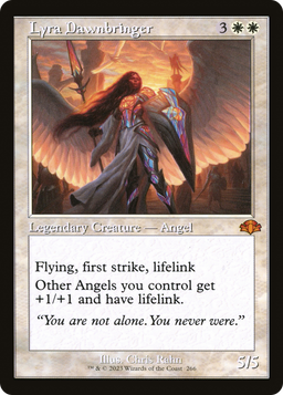 Lyra Dawnbringer (Retro Frame) (DMR-266) - Dominaria Remastered Foil