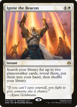 Ignite the Beacon (WAR-018) - War of the Spark Foil