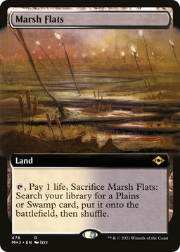 Marsh Flats (Extended Art) (MH2-476) - Modern Horizons 2: (Extended Art)