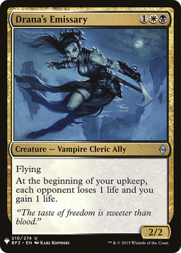 Drana's Emissary (LIST-BFZ-210) - The List